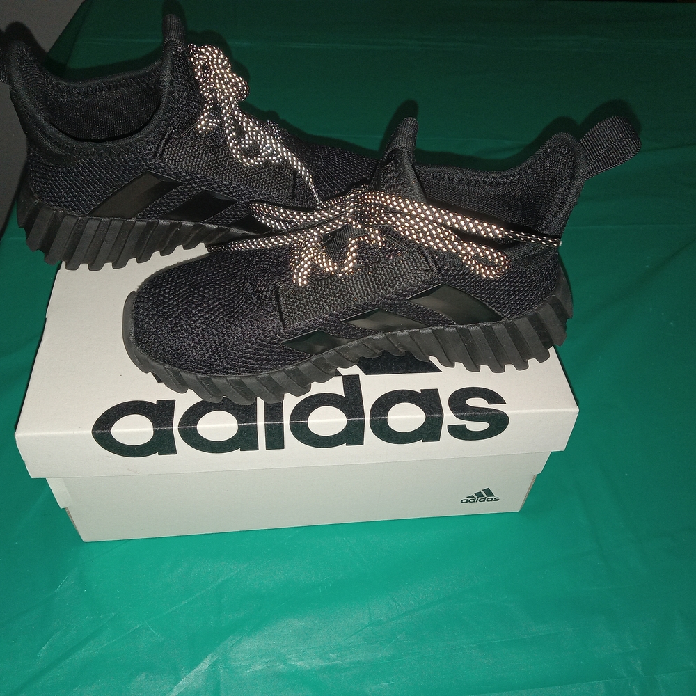 Adidas Kids Black Sneakers